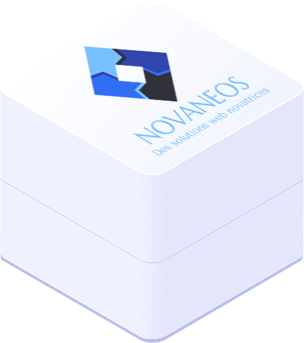cube avec logo Novaneos